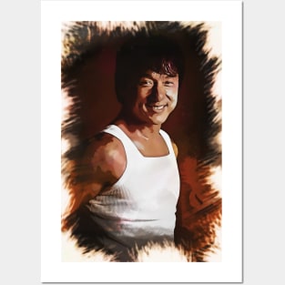 Jackie Chan Portrait Posters and Art